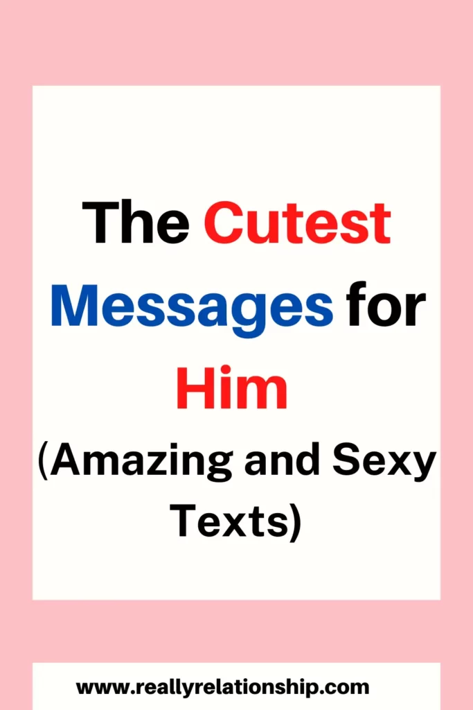 sexy texts for him